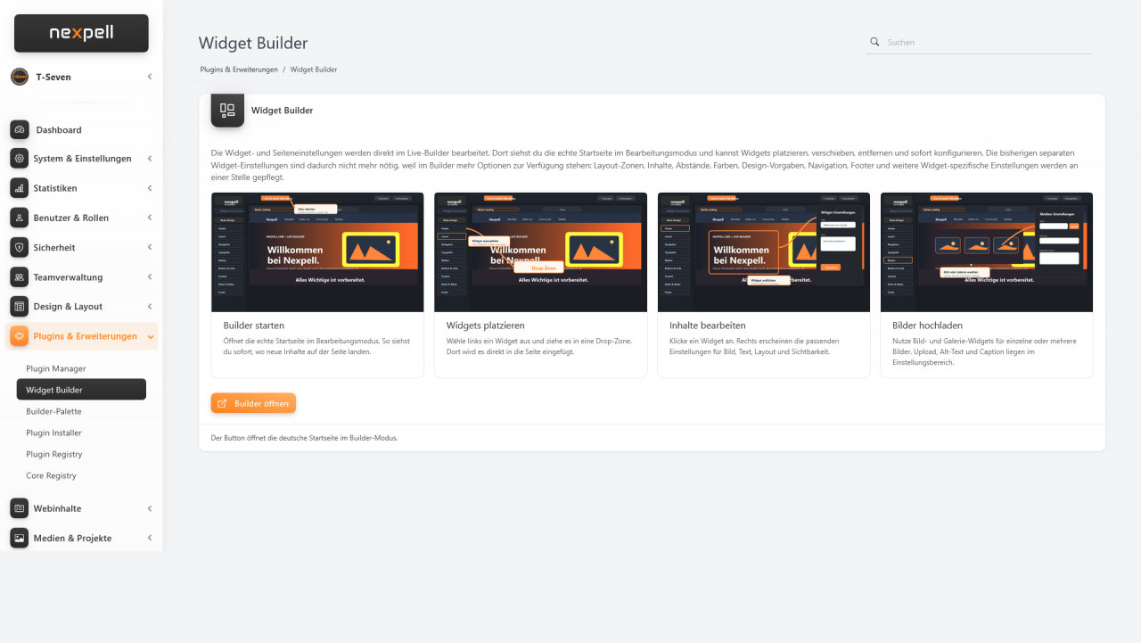 Widget Builder