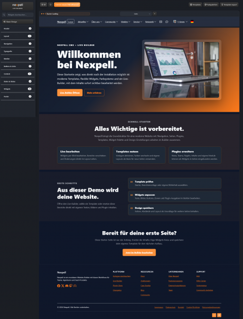 Nexpell Live Builder