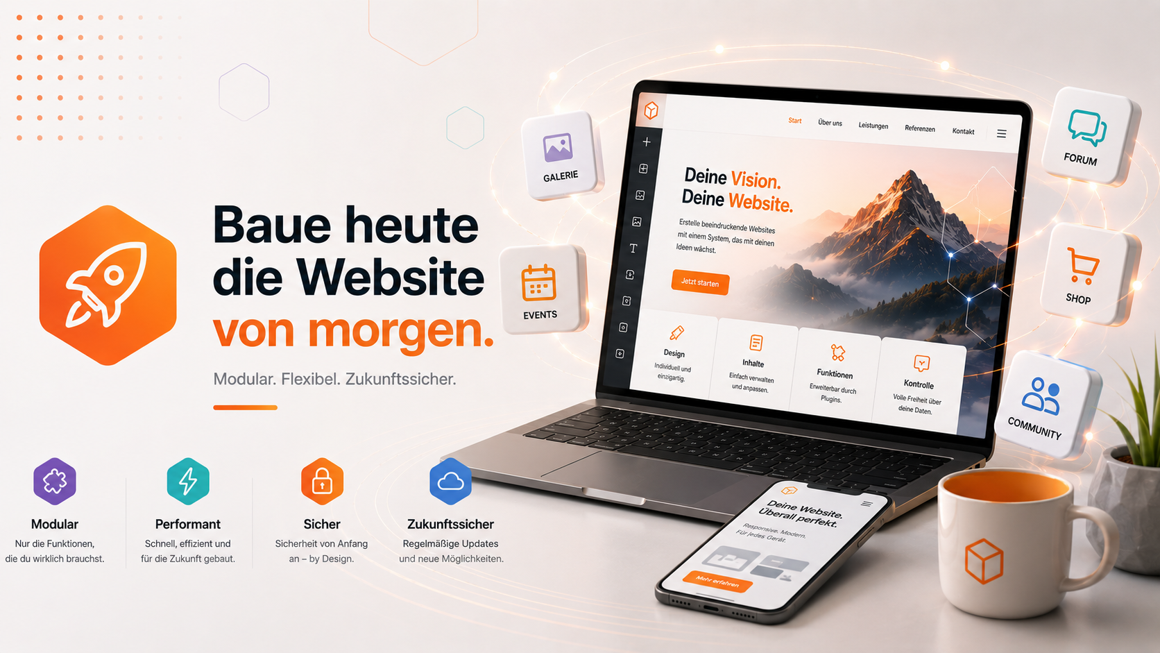 Baue heute die Website von morgen mit Nexpell