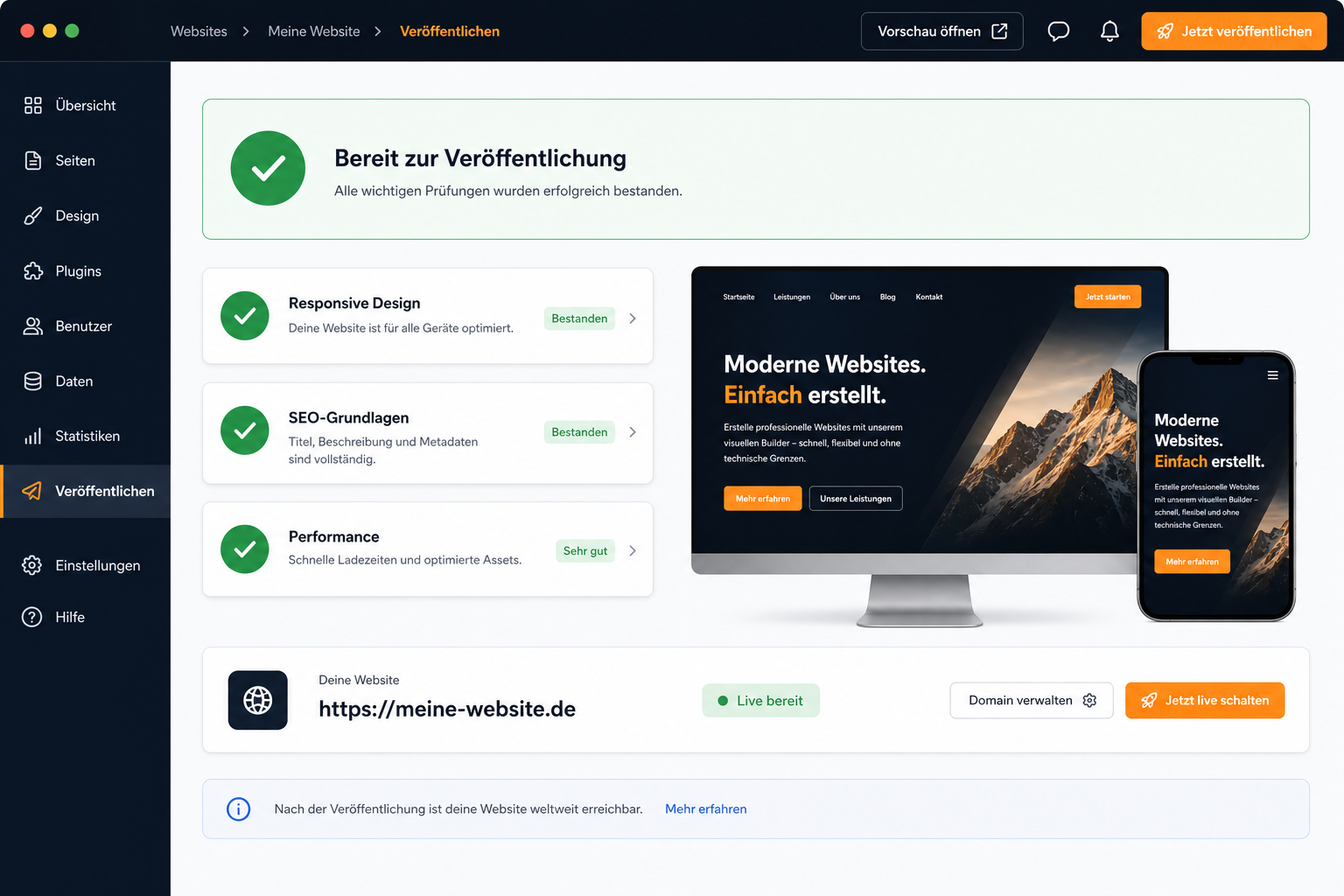 Nexpell Veröffentlichung mit Prüfungen und Geräte-Vorschau