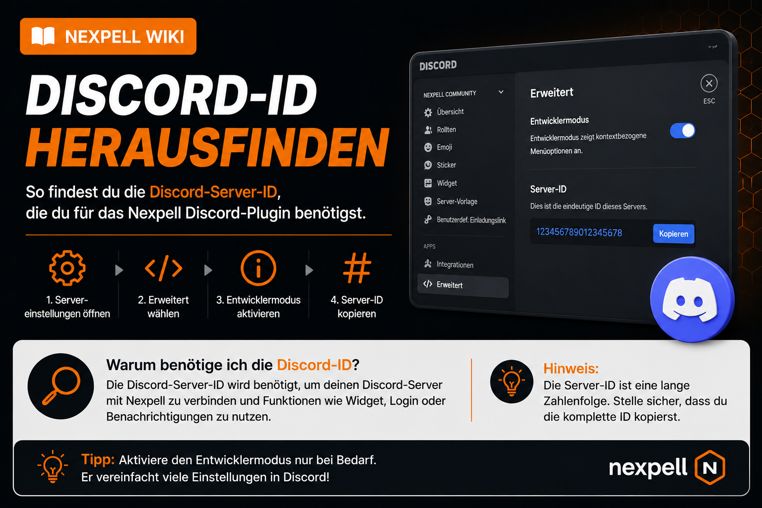 Discord-ID herausfinden
