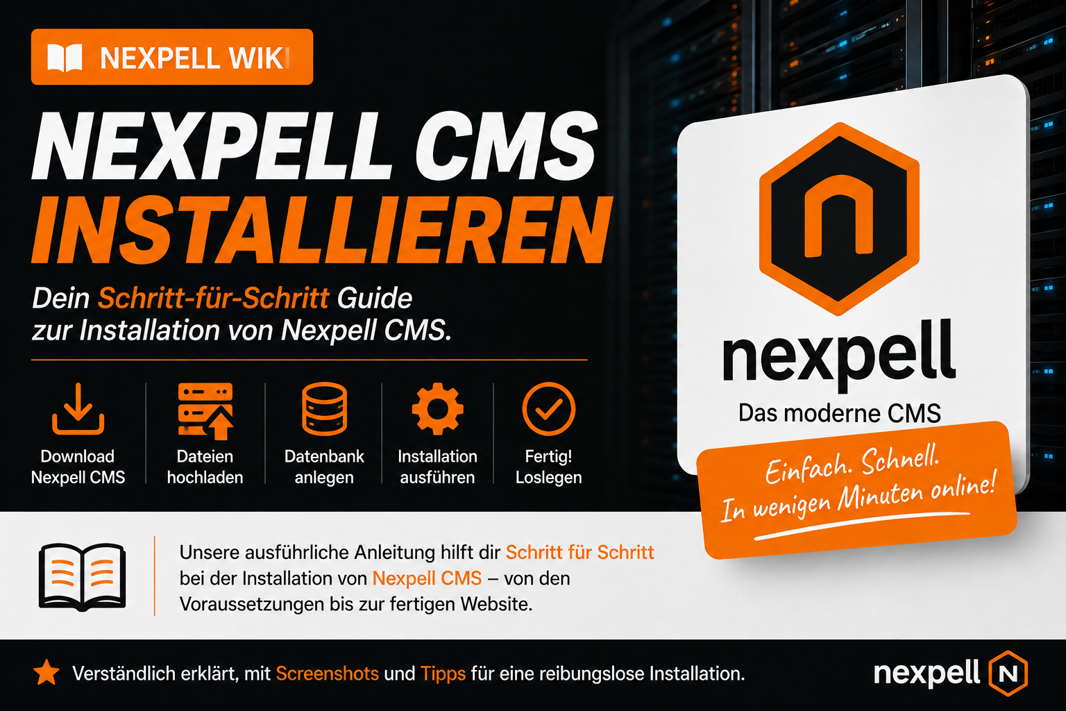 nexpell CMS installieren